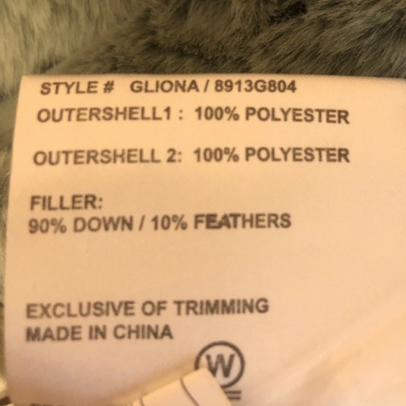 Sosken Faux Fur Down Scarf - Picture 4 of 4